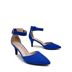 DREAM PAIRS Kitten Heel Low Heel for Women Closed