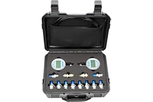 YFIXTOOL Digital Hydraulic Pressure Test Kit for Excavator