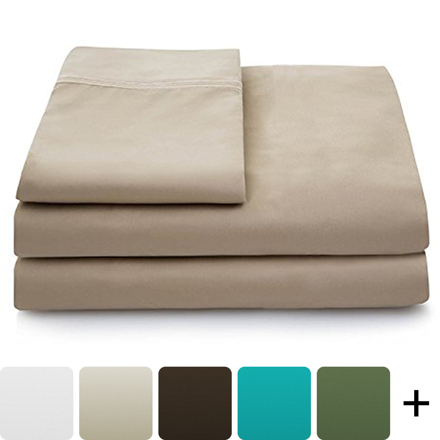 Cosy House Collection Luxury Bamboo Bed Sheet Set
