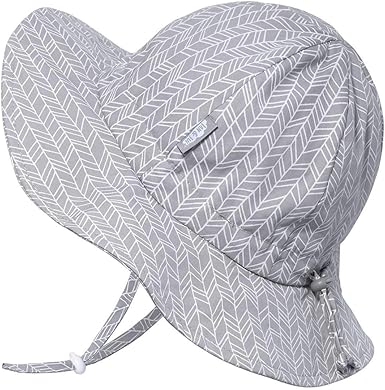 baby boy sun hat with chin strap