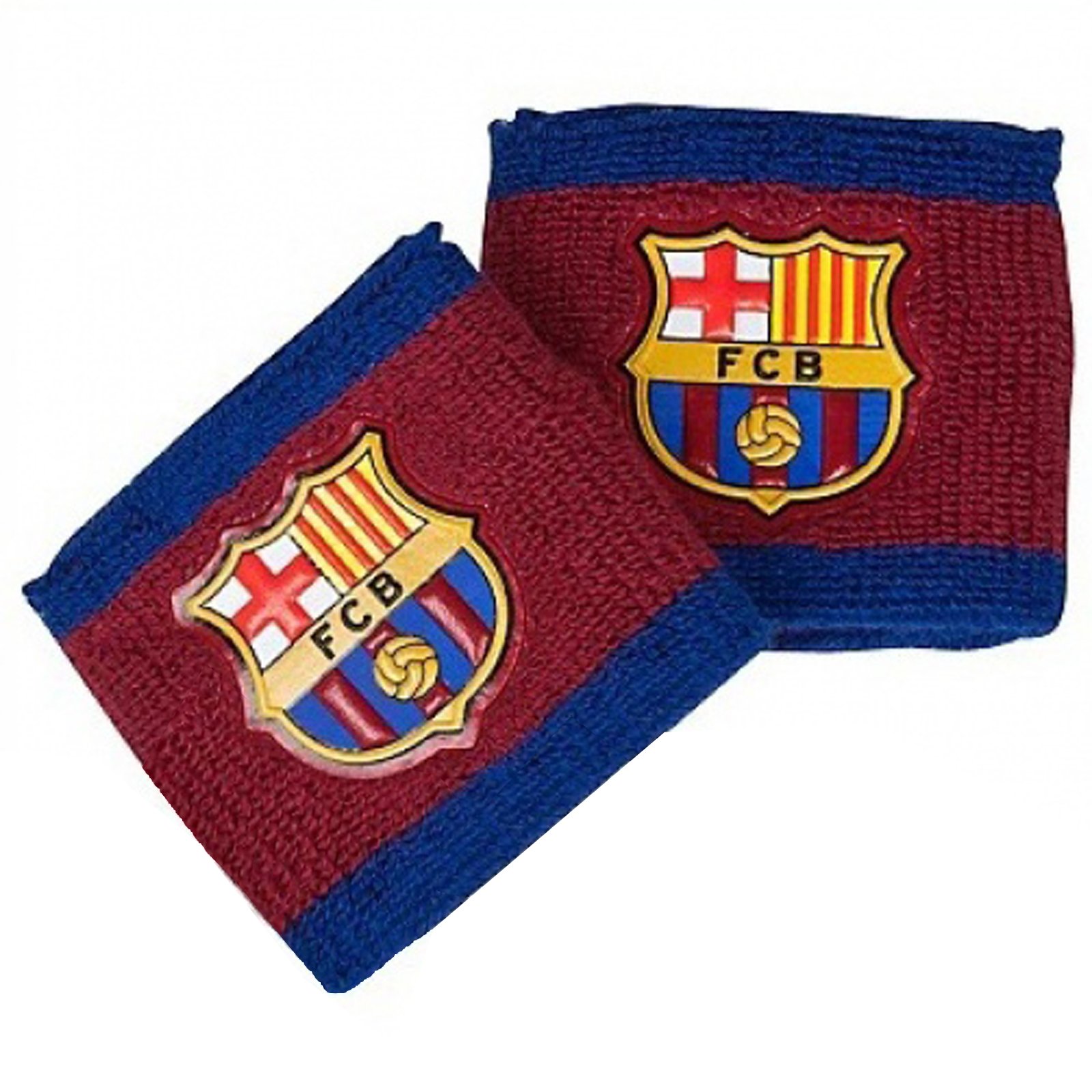 Barcelona Crest Wristbands - One Size