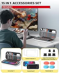 Accessories for Nintendo Switch 2 2025, Portable
