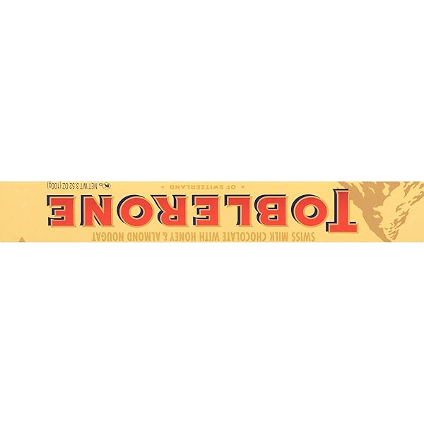 TOBLERONE MILK CHOCOLATE BAR WITH HONEY AND ALMOND NOUGAT, BULK CHOCOLATE, 12 – 3.52 OZ BARS