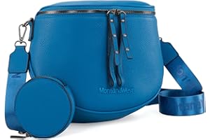 Montana West Crossbody Bags Bum Bag for Women Girls Large Sling Bag with Adjustable Strap and Coin Purse