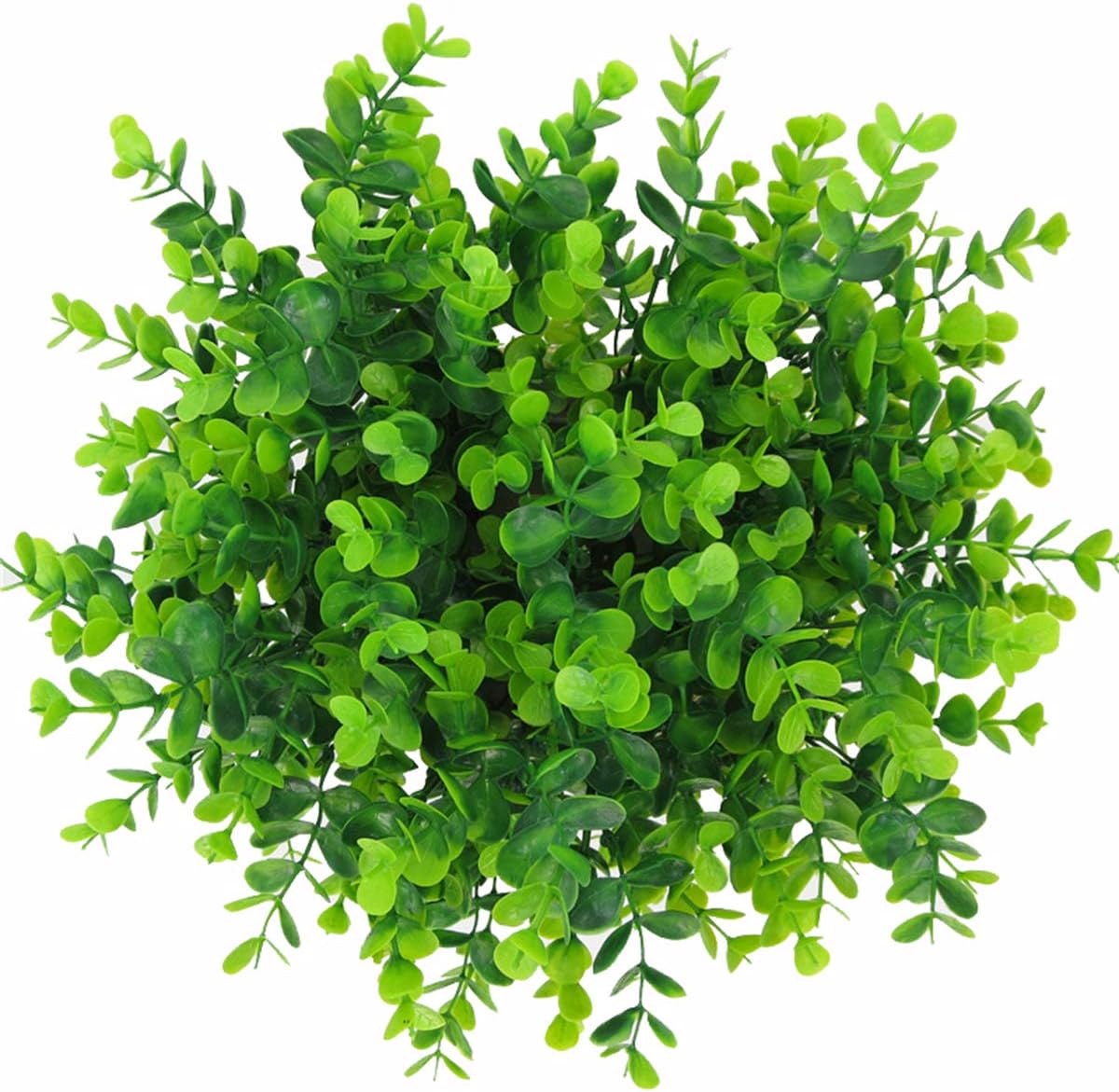 Artificial Greenery Stems Fake Outdoor Plants UV Resistant for