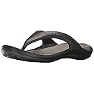 Crocs Athens Flip Flop, Black/Smoke, 12 US Men/14 US Women