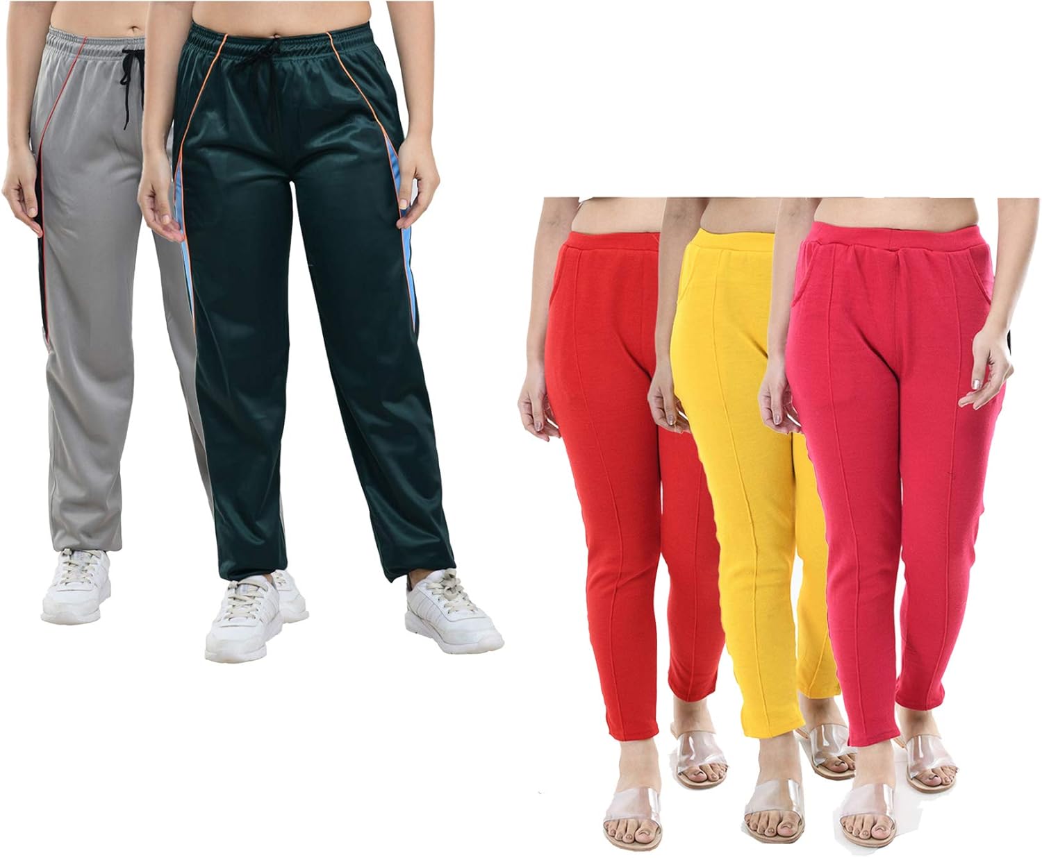 Buy Indistar Women's Warm Woolen Touser Pants and Polyester Track Pants