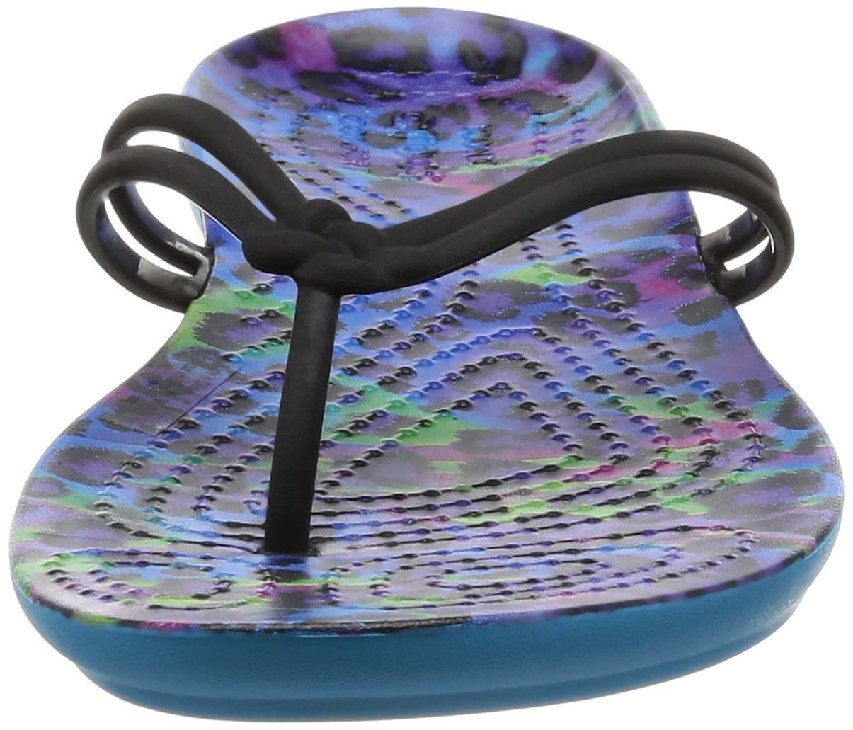 crocs isabella graphic women flip in multi