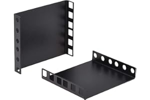 Tripp Lite 2U SmartRack Deep Mounting Rail Server Rack Extension Adapter Kit, Adds 4 inches to Front or Back Mount, Standard 