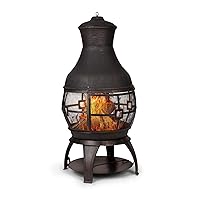  Titus Gartenkamin Blumfeldt klein schwarz Garden Oven 