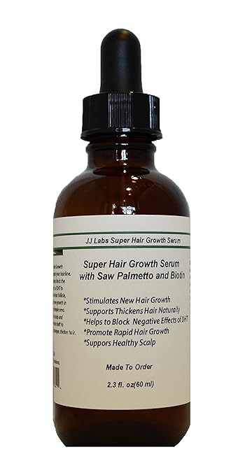 Amazoncom Super Hair Growth Serum With Saw Palmetto Biotin