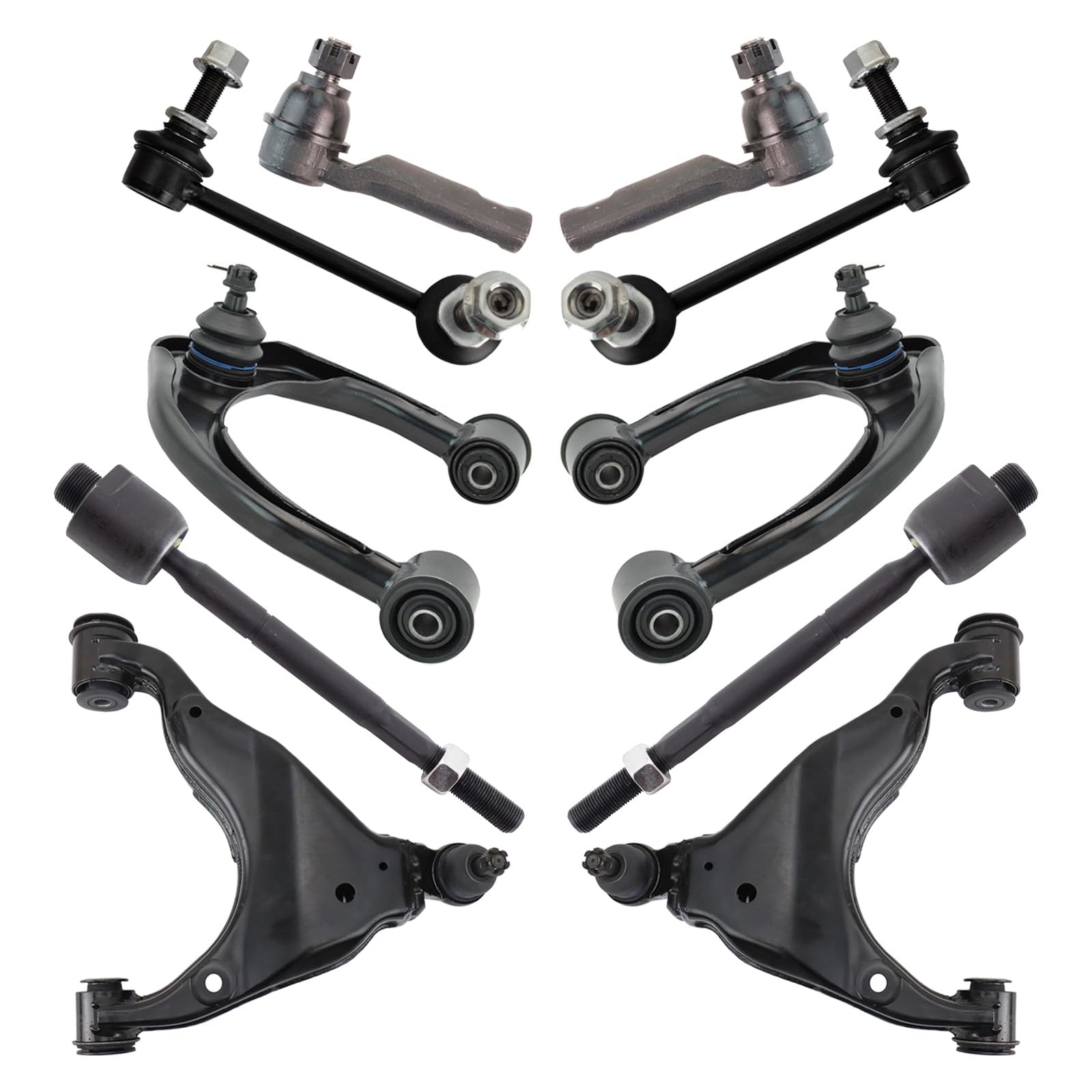 TRQ Front Steering & Suspension Kit Compatible with