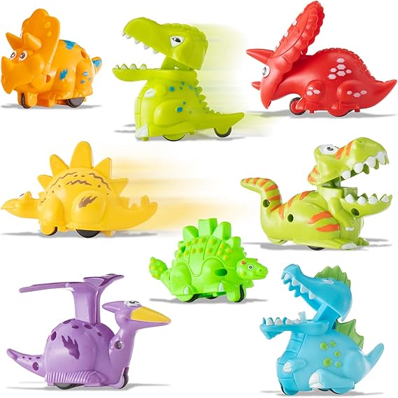 Prextex Wind Up Toys Mini Dinosaur Toys Windup Toys for Kids Party