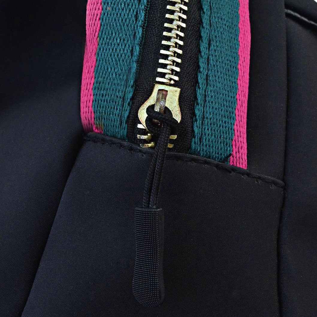 24pcs Zipper Pulls, Wobe Black Nylon Cord Zipper Pulls Zipper Fixer with Non-slip Gripper Zipper Extension Zipper Tag