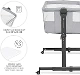 Kinderkraft Nestee UP 2 Co-Sleeping Cot with Birth Mattress Grey view 8