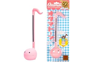 Otamatone Japanese Electronic Musical Instrument Portable Music Synthesizer from Japan by Maywa Denki Studio Award Winning, Educational Fun Gift for Children, Teen & Adults - Strawberry