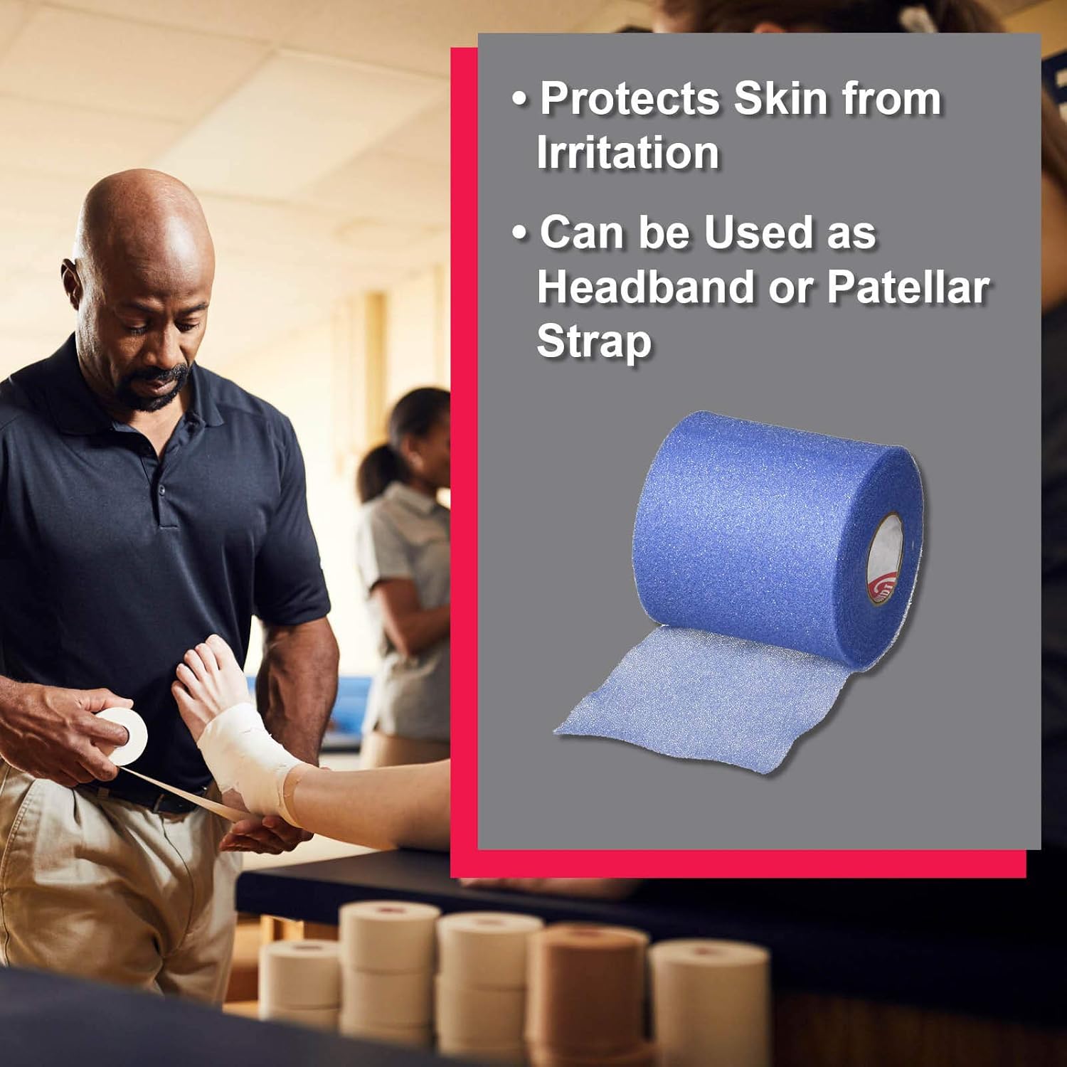 Cramer Tape Underwrap, Sports PreWrap for Athletic Ankle: Sports & Outdoors