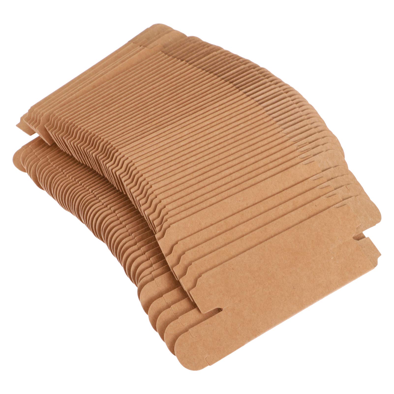 EXCEART 50pcs Kraft Paper Packaging Boxes Lipstick Storage Boxes Lip Balm Wrapping Box Essence Oil Makeup Organzier Tube Storage DIY Lipstick Beauty Accessories