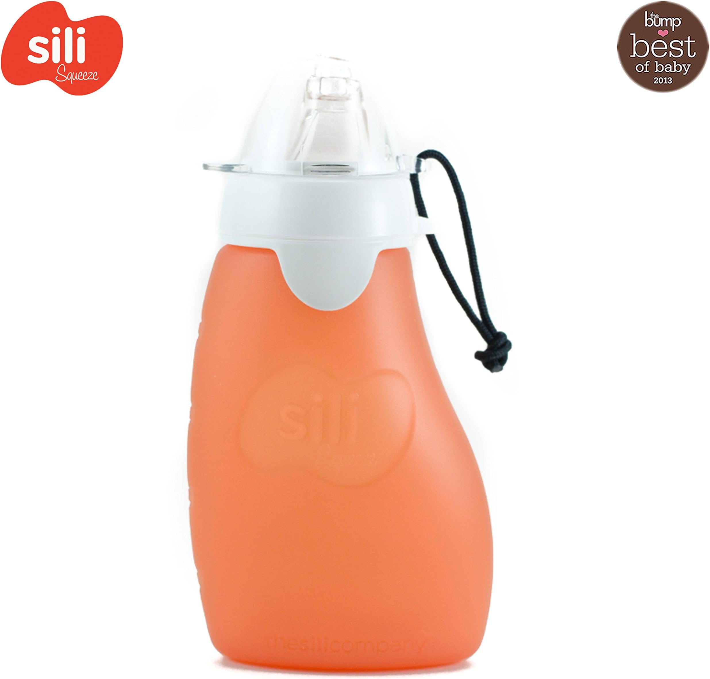 Sili Squeeze 120 ml (Leak-Proof) Reusable Silicone Pouches To Fill Yourself, BPA, PVC And Phthalate Free