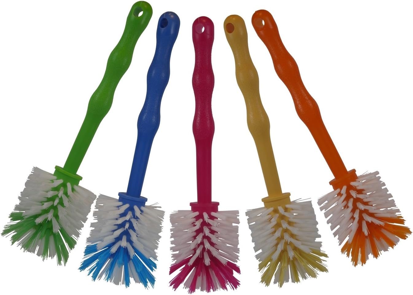 Reinigungsbürste in 5 Farben, ideal für den Thermomix TM31 / TM5 / T21 / Mixer / Töpfe, etc.5-teiliges Set von HG Verlag
