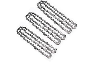 20 inches Chainsaw Chain, 76 Drive Links, 0.325in Pitch 0.058in Gauge for Caton Origen Steele Chainsaws (3Pack)