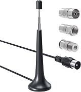 Ancable DAB Radio Aerial Indoor 3M FM Antenna for Hifi System Magnetic Base view 1