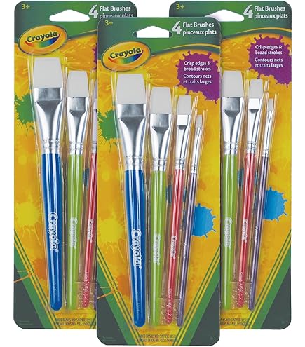 Autre modélisme Humbrol Coloro Pinsel-set (größen 00, 1, 4 & 8