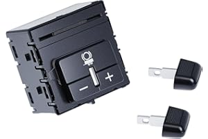 Black Trailer Brake Control Switch Assembly 84108373 Trailer Brake Controller Compatible with Chevy Colorado Silverado Suburb