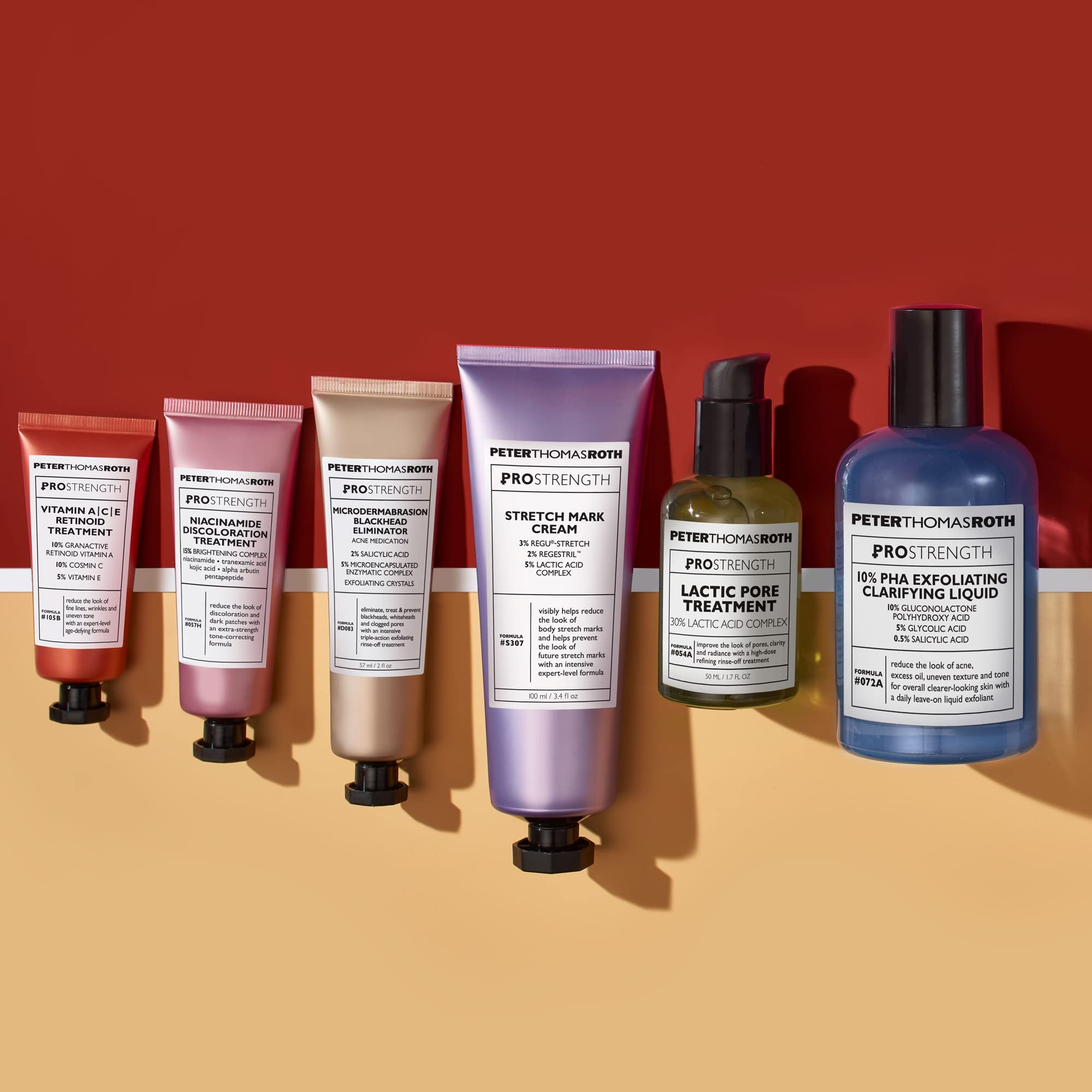 Peter Thomas Roth | PRO Strength Stretch Mark Cream, Treatment For Body Stretch Marks, Uneven Tone and Texture, Moisturizing Stretch Mark Cream