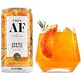 FREE AF Non-Alcoholic Drinks Apero Spritz | Alcohol Alternative Sparkling Cocktails with AFTERGLOW Botanical Warmth | Vegan, Gluten-Free, Low-Calorie | 8.4 oz Cans (12-Pack)