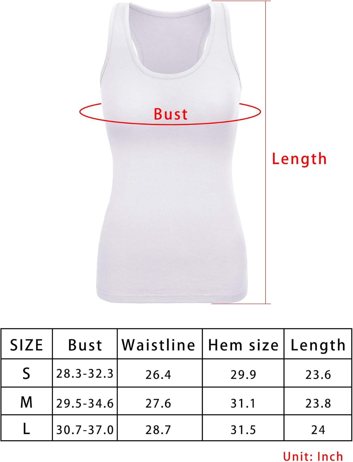 Geyoga 4 Pieces Basic Workout Crop Tank Tops Sleeveless Racerback Sport Tank Top for Women: Clothing