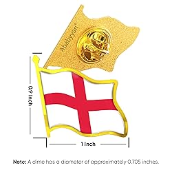 England Flag Lapel Pin - Enamel Metal National