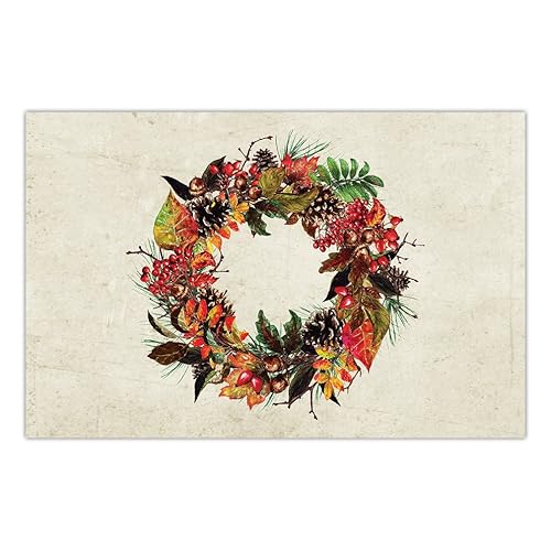 Thanksgiving Dinner Paper Placemats Pack of 25 Classic
