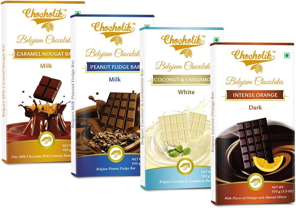 Chocholik Belgium Chocolate - Chocolates Admirable Combination of Chocolates Bars
