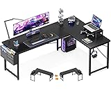 ODK L Shaped Desk, 66" Computer Corner Desk, Gaming