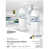 Avery Durable Waterproof Wraparound Rectangle