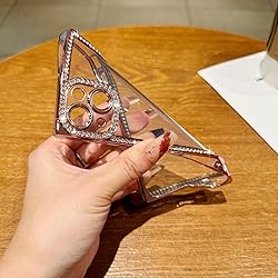 ROSEHUI Clear Glitter Phone Case for iPhone