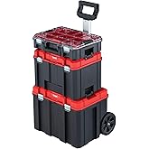 CRAFTSMAN VERSASTACK 17.126-in Metal Wheels Lockable Tool Box