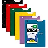 Five Star 4-Pocket Folder, 6 Pack, Paper