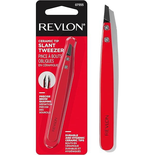 Amazon.com : Revlon Perfectweeze Tweezer, Slant Tip, 1 ea (Pack of