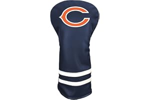 Team Golf NFL Team Golf NFL Vintage Driver Golf Club Headcover (Printed), Form Fitting Design, Retro Design with Fleece Lining for Extra Club Protection