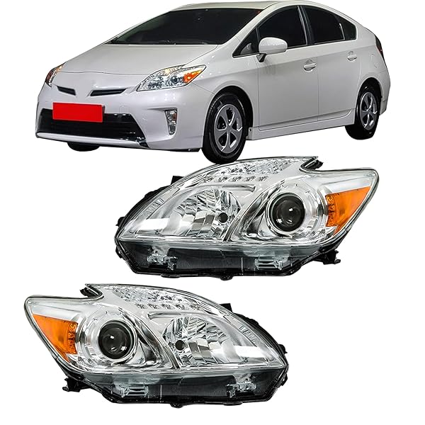 GXYWADY HEADLIGHT ASSEMBLY REPLACEMENT FOR PRIUS 2012-2015 PASSENGER...