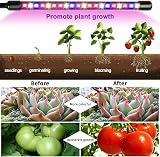 Garpsen Full Spectrum LED Grow Light 2 Pack 2 Heads 80 LEDs Timer view 7