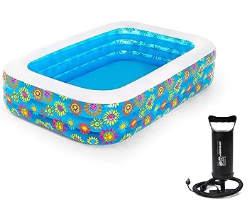 3 ring rectangular pool