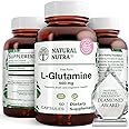 Natural Nutra L Glutamine, Helps to Promote Optimal Brain Functioning, Support Digestive Functioning, Improve Muscle Health and Boost Memory and Focus, Support Cerebral Functioning, 500 mg 50 Capsules
