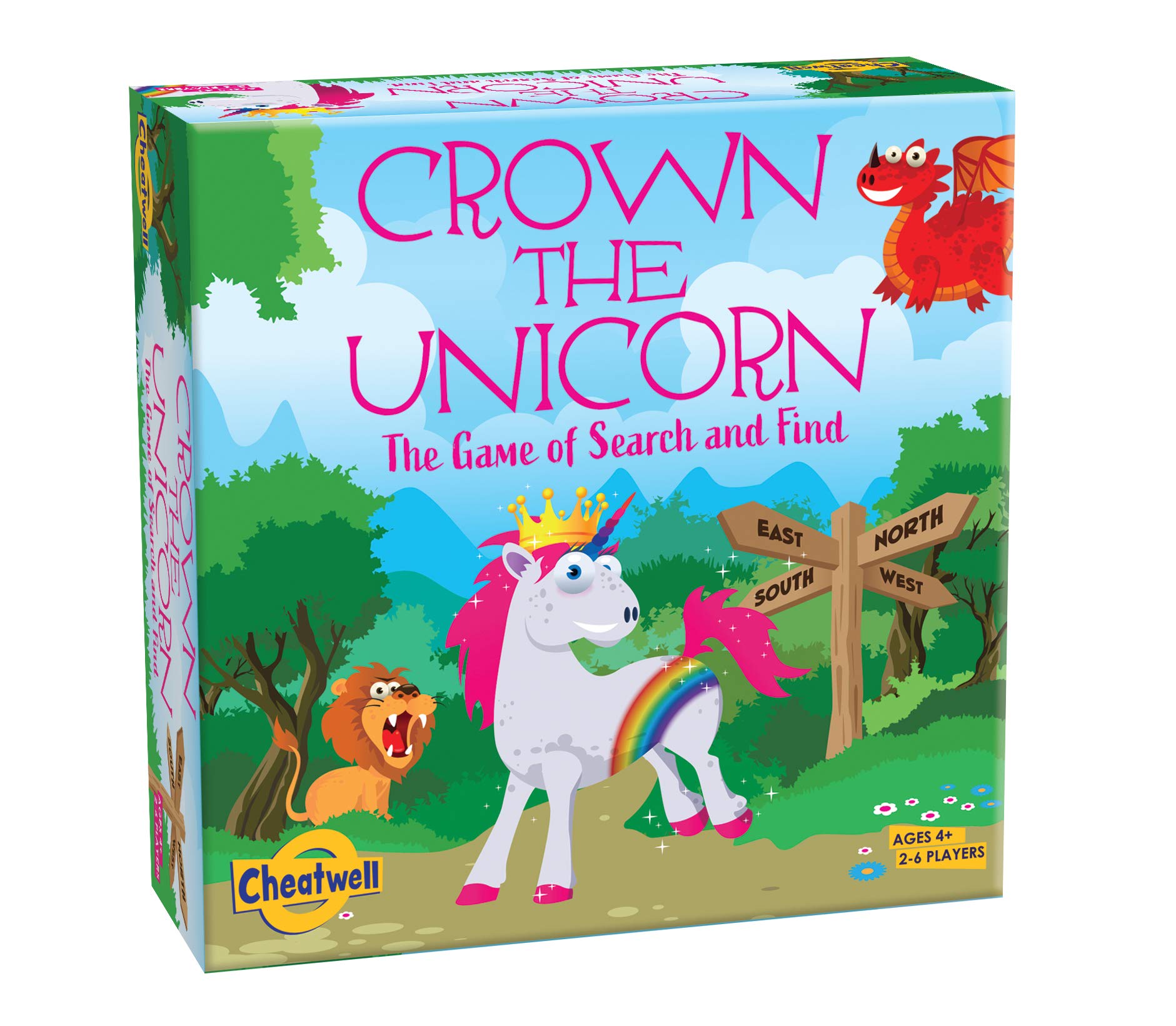 Cheatwell Games Crown The Unicorn | The Children's Game Of Search And Find
