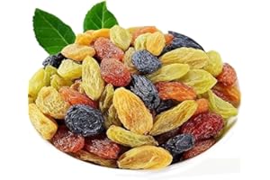 Golden Raisins, Big fruit green grapes seedless，Tri colored raisins500g，No Added Sugar,Vegan,
