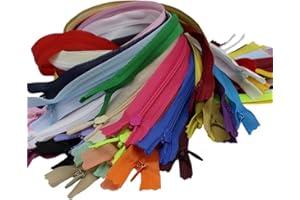 12pcs Multicolor 3# Nylon Zipper 60cm Invisible For Tailor Sewing Repair Clothes Dress Poket Allow Mixed(Mix color)