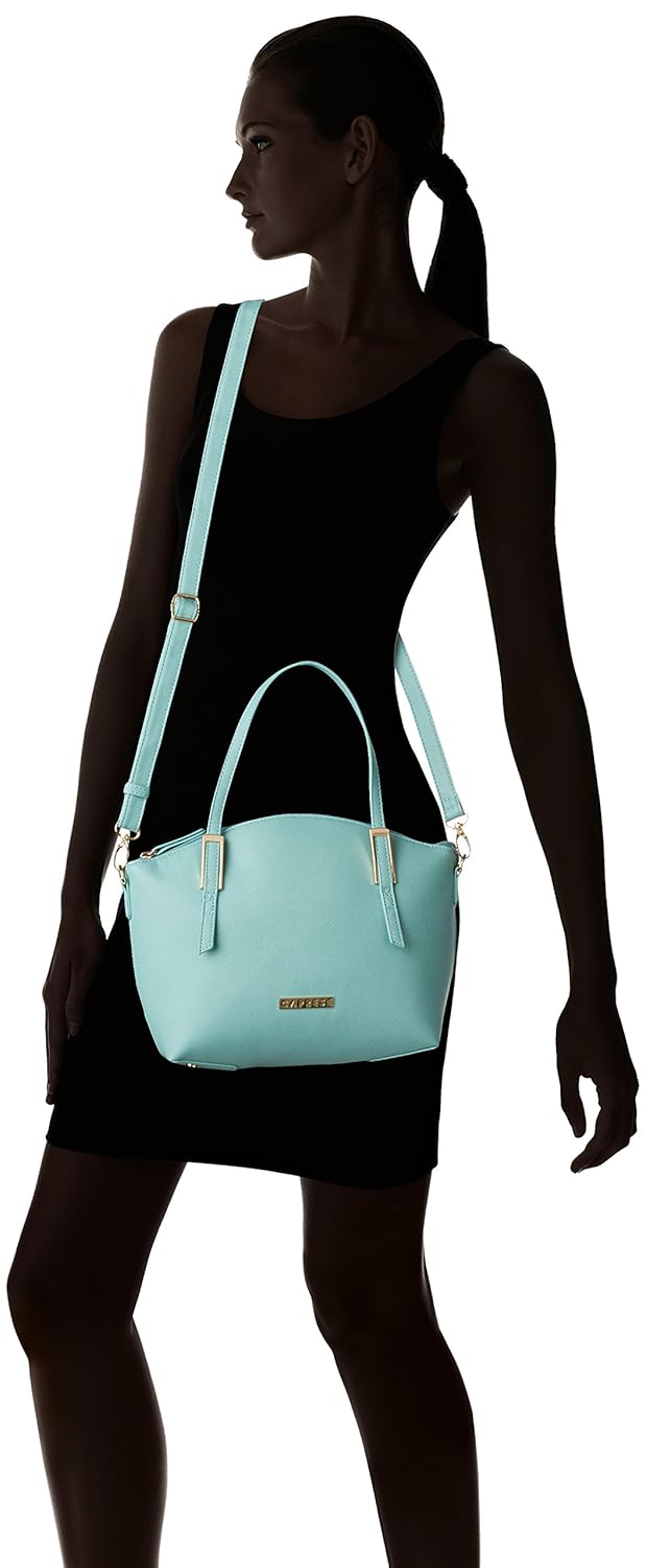 caprese livia women's satchel (mint)