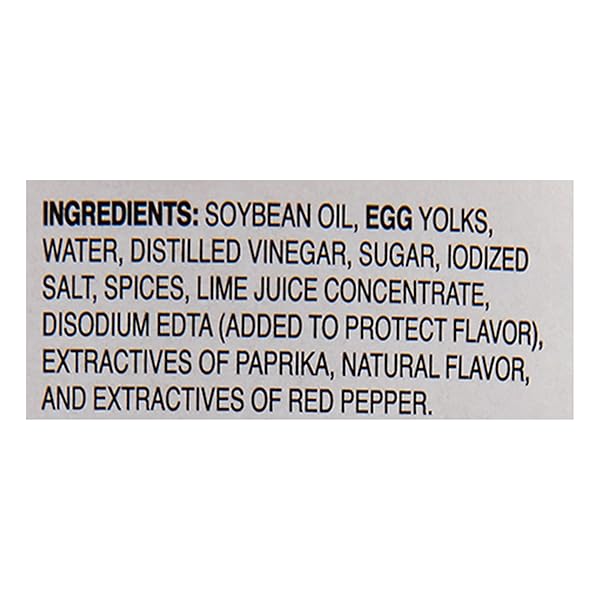 MCCORMICK MAYONESA (MAYONNAISE) WITH LIME JUICE, 62.5 FL OZ